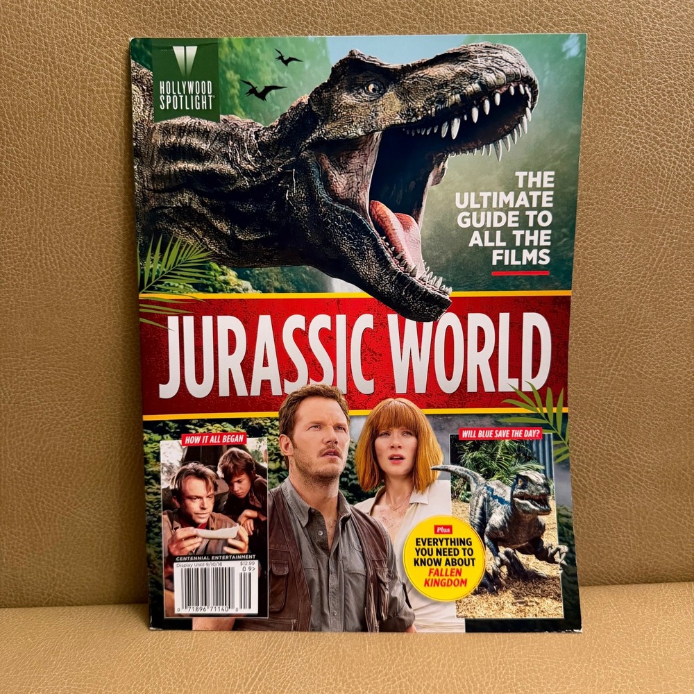 Hollywood Spotlight Jurassic World Ultimate Guide All Films Magazine 2018 T-Rex